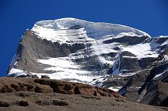 
The best view of the West Face of Mount Kailash is from Tamdrin in the Lha Chu Valley.
